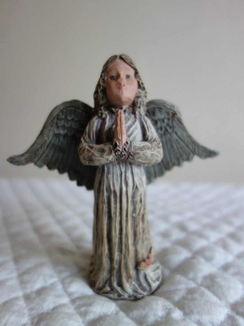 Vtg SARAH’S ATTIC Limited Edition Praying Angel “Angelica” Figurine